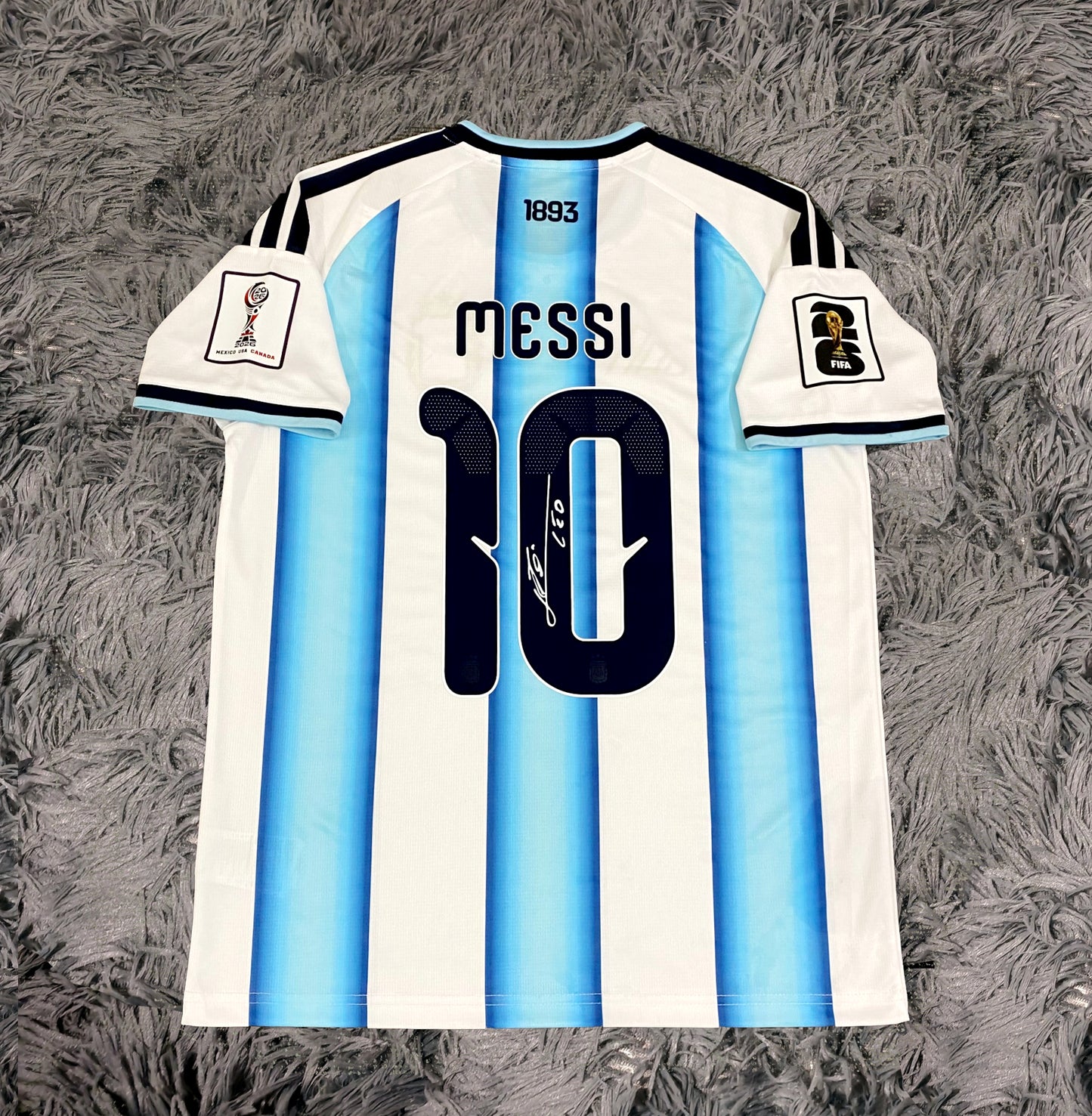 Lionel Messi Signed Argentina 2026/27 Home Jersey Shirt - COA - Signature Version