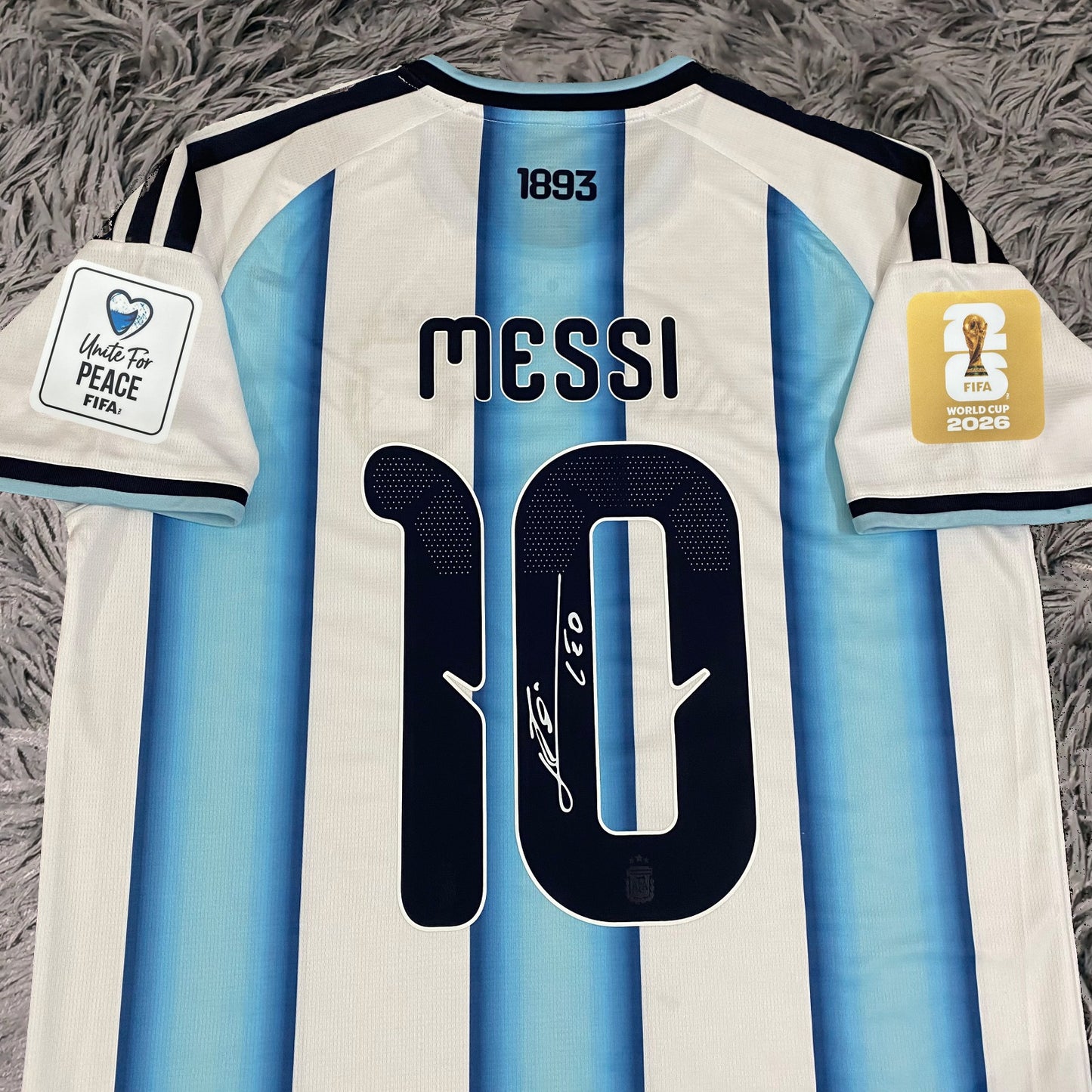 Lionel Messi Signed Argentina 2026/27 Home Jersey Shirt - COA - Signature Version