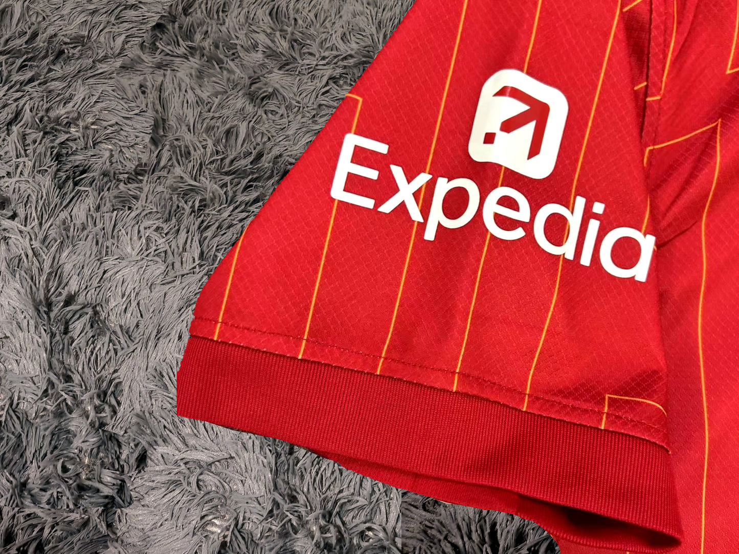 Mo Salah Signed Liverpool 24/25 Home Jersey Shirt - COA - Signature Version