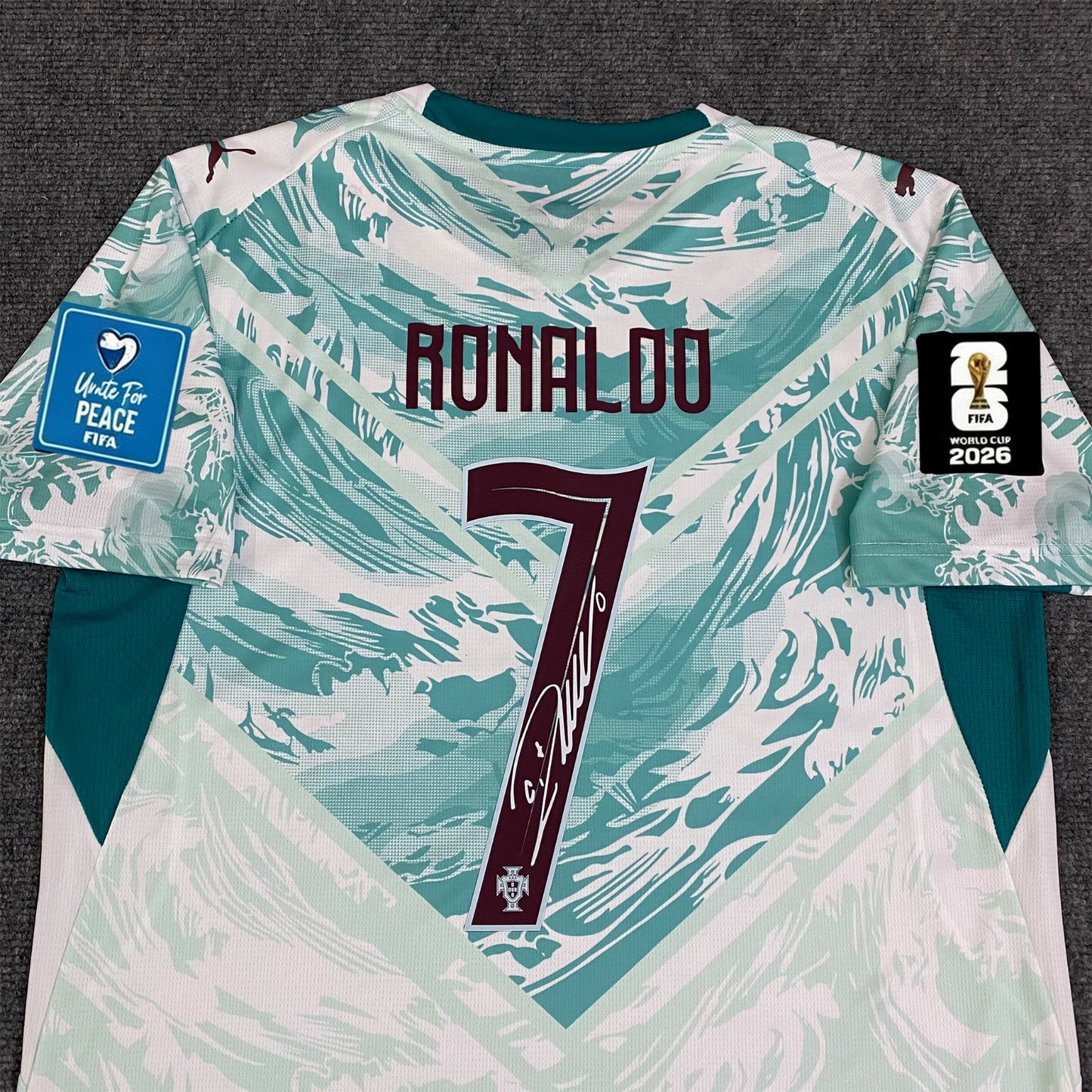 Cristiano Ronaldo Signed Portugal 2026/27 Away Jersey Shirt - COA - Signature Version