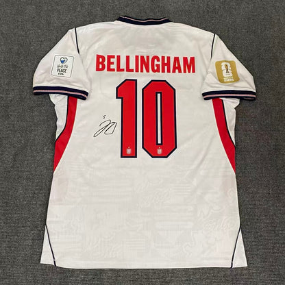 Jude Bellingham Signed England 2026 World Cup Jersey Shirt - COA - Signature Version