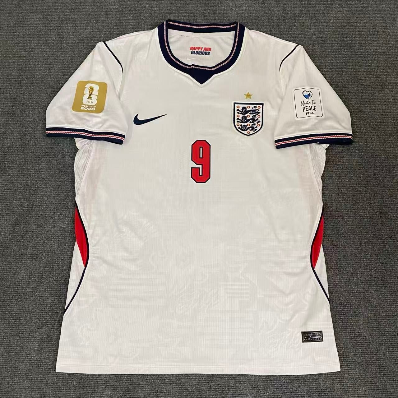 Harry Kane Signed England 2026 World Cup Jersey Shirt - COA - Signature Version