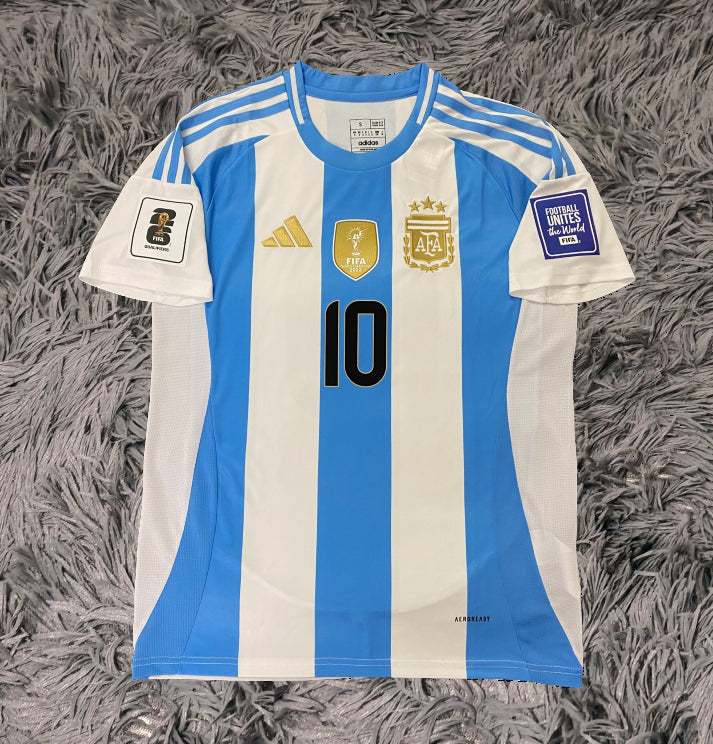 Lionel Messi Signed Argentina 25/26 Home Jersey Shirt - COA - Signature Version