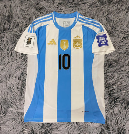 Lionel Messi Signed Argentina 25/26 Home Jersey Shirt - COA - Signature Version