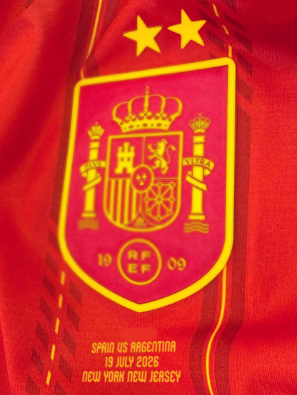 Lamine Yamal Signed Spain 2026/27 Home Jersey Shirt - COA - Signature Version
