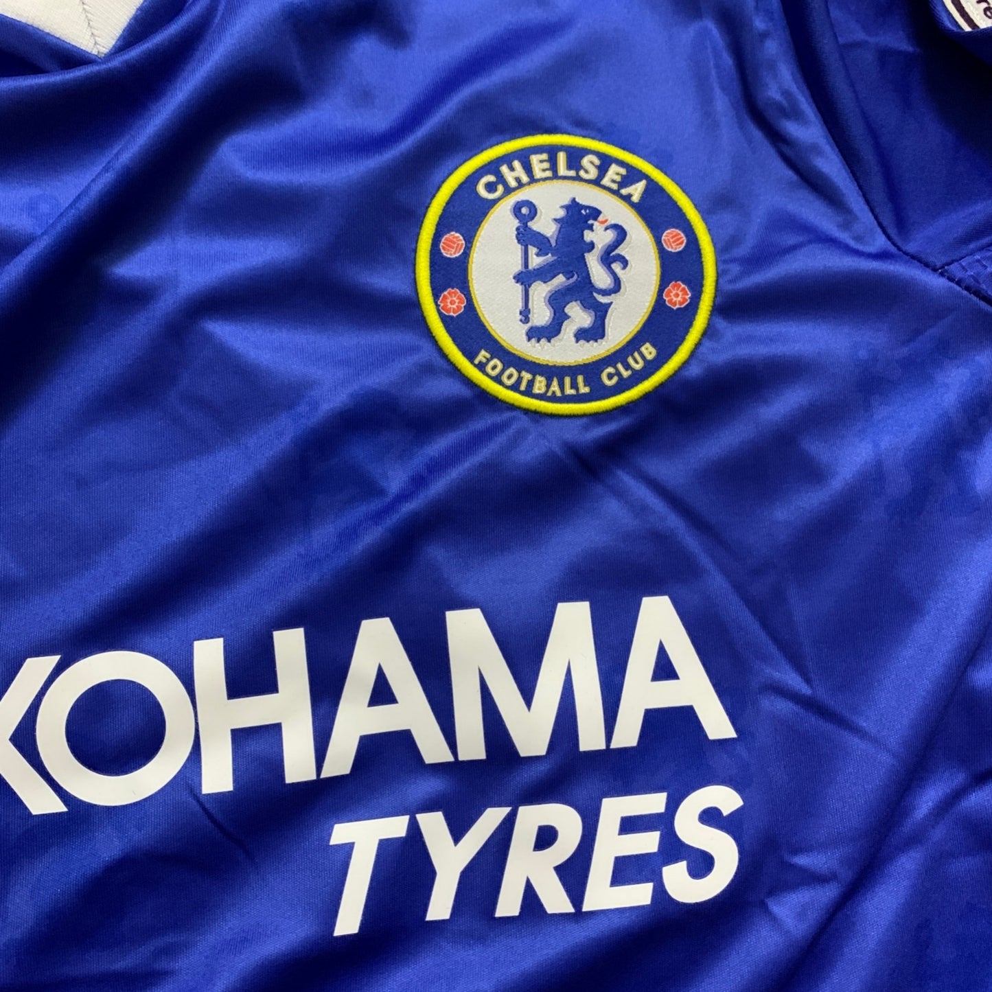 Eden Hazard Signed Chelsea 16/17 Home Jersey Shirt - COA - Signature Version