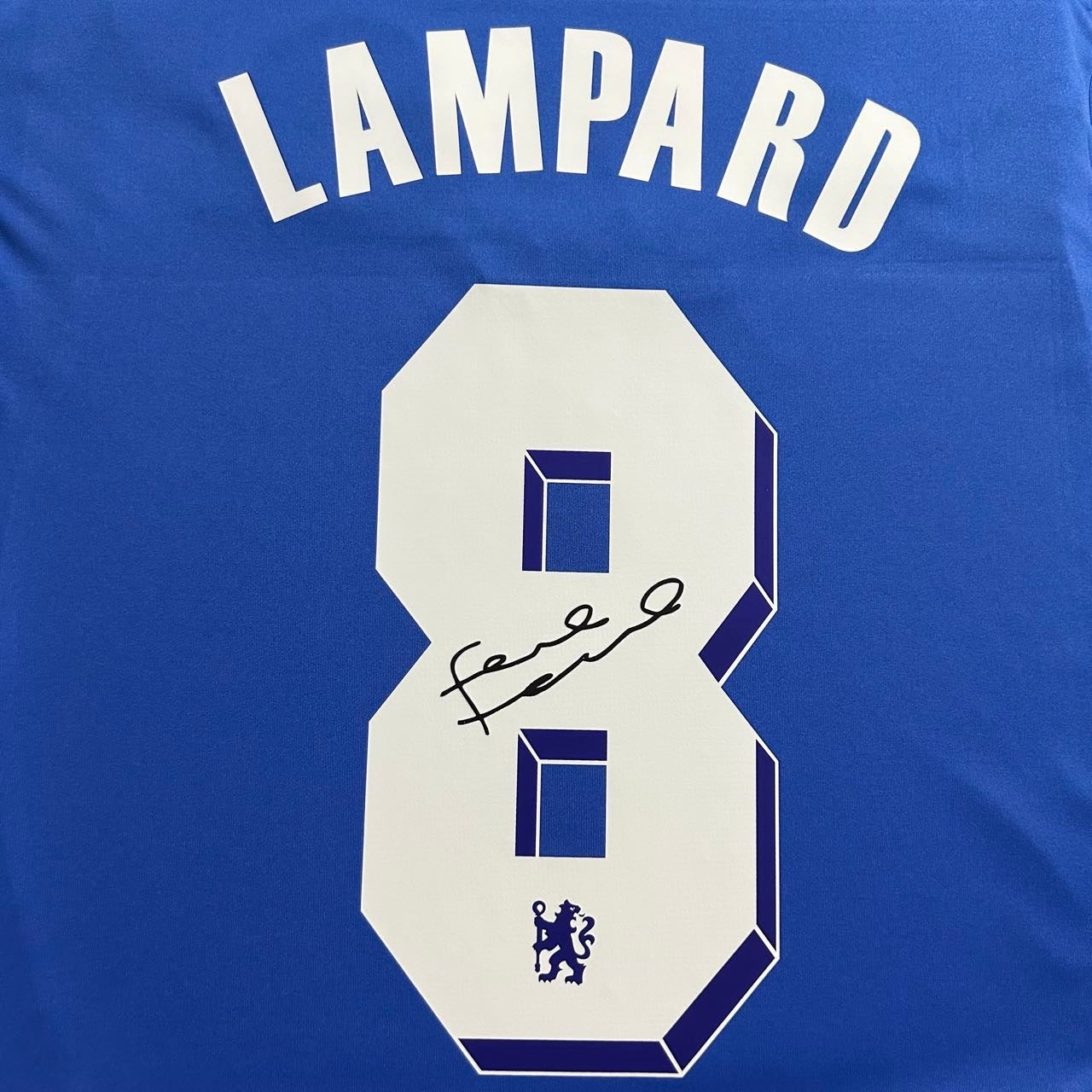 Frank Lampard Signed Chelsea 11/12 Home Jersey Shirt - COA - Signature Version