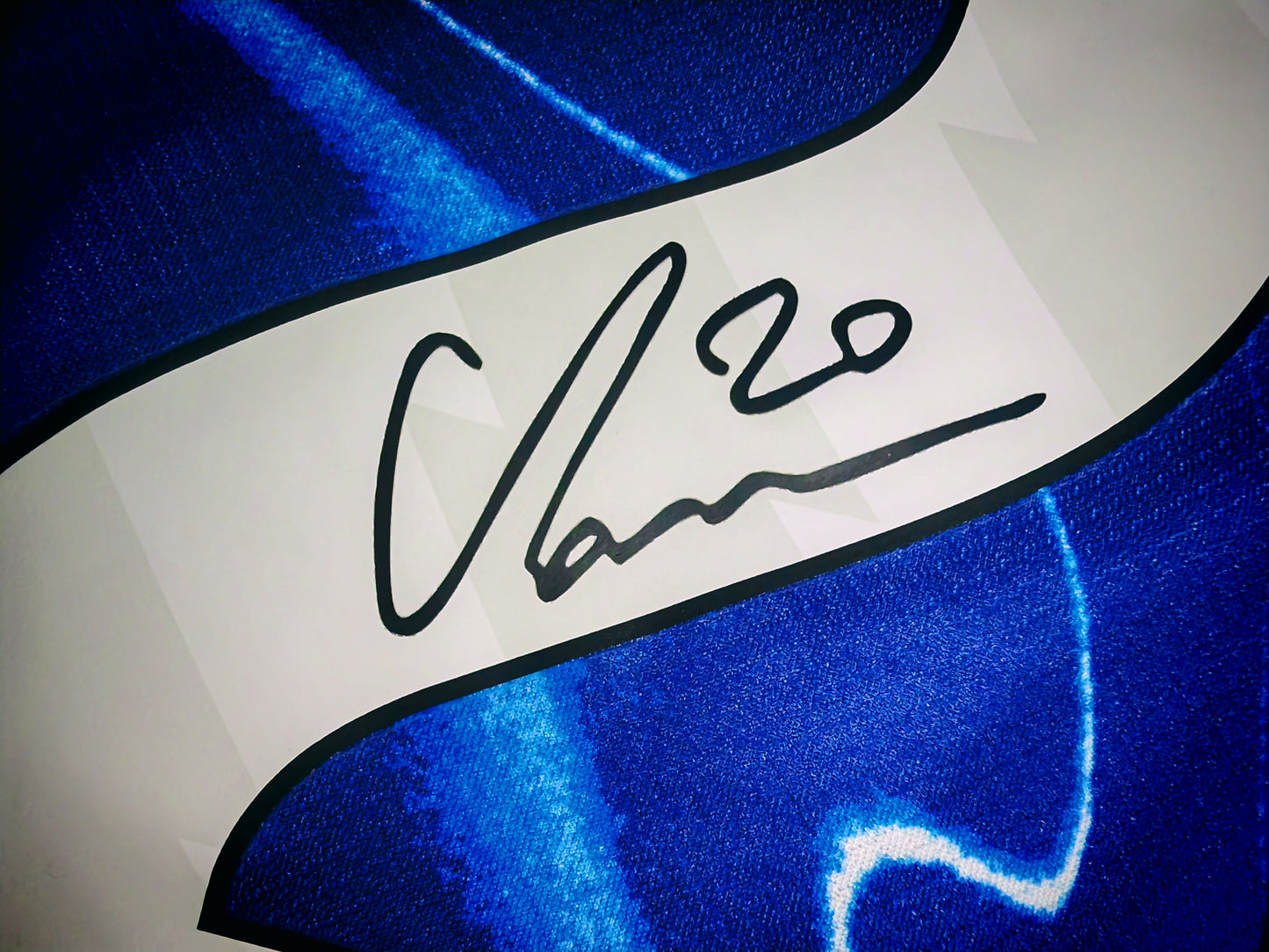 Cole Palmer Signed Chelsea 24/25 Home Jersey Shirt - COA - Signature Version