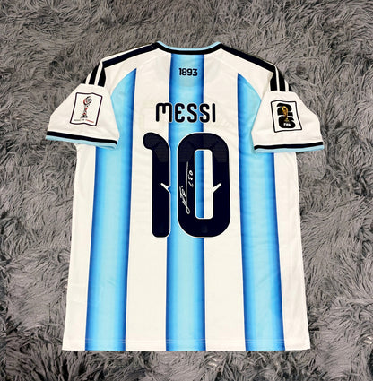 Lionel Messi Signed Argentina 2026/27 Home Jersey Shirt - COA - Signature Version