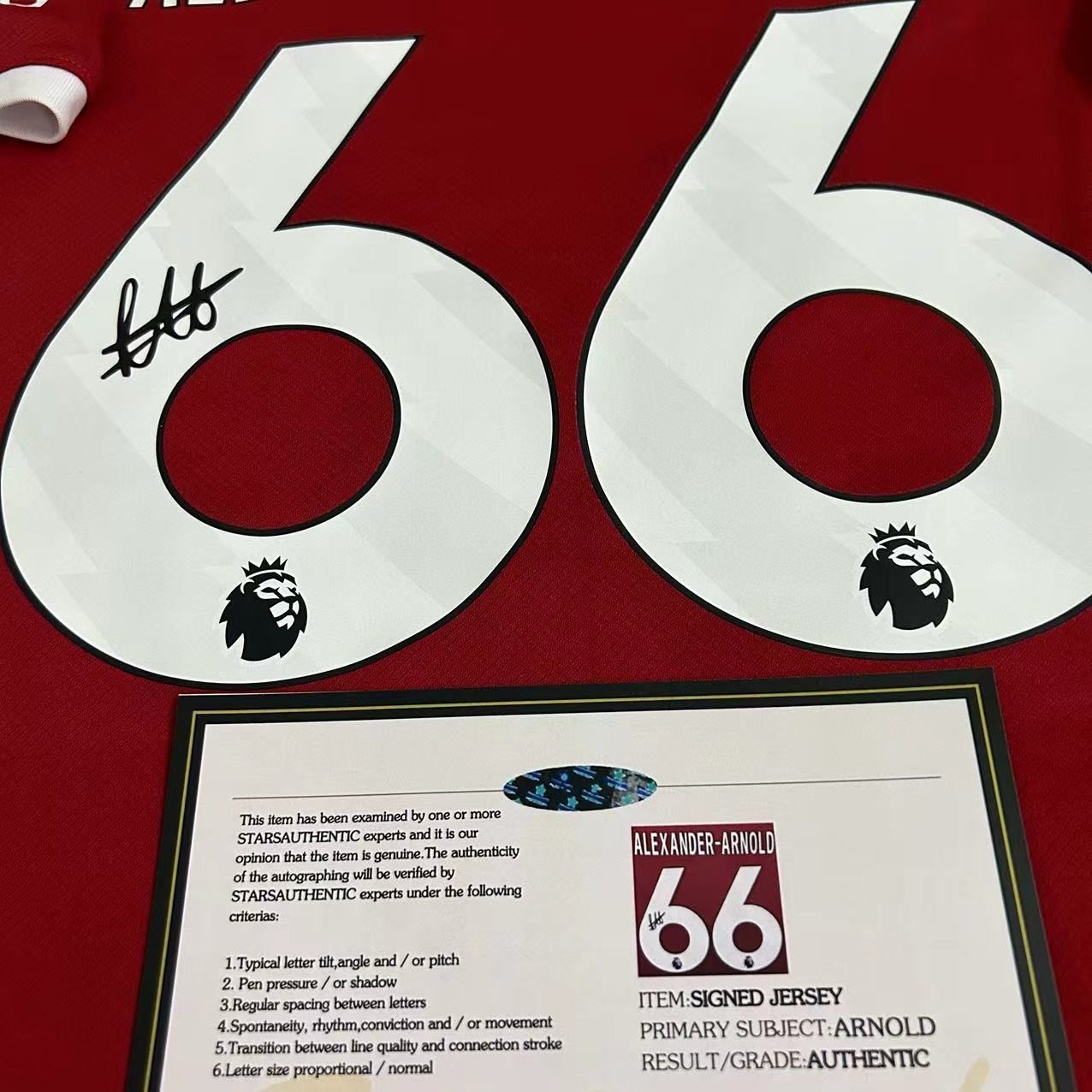 Trent Alexander-Arnold Signed Liverpool Final 23/24 Home Jersey Shirt - COA - Signature Version