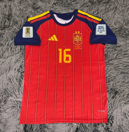 Rodrigo Rodri Signed Spain 2026/27 Home Jersey Shirt - COA - Signature Version