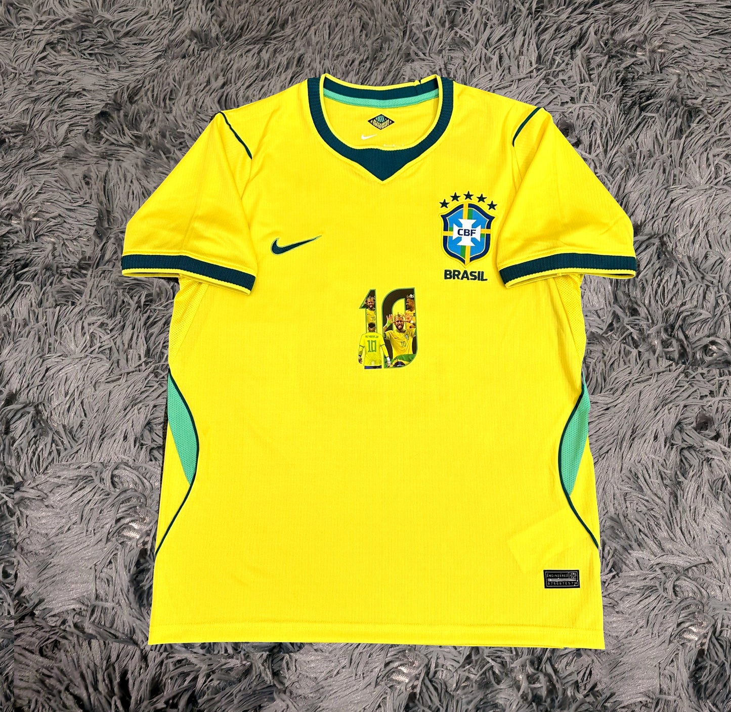 Neymar Jr Signed Brazil 2026/27 Retirement Jersey Shirt - COA - Signature Version