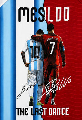Messi x Ronaldo Signed 2026/27 Argentina x Portugal Special Jersey Shirt - Signature Version