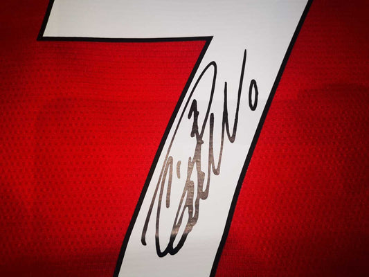 Cristiano Ronaldo Signed Man United 21/22 Home Jersey Shirt - COA - Signature Version