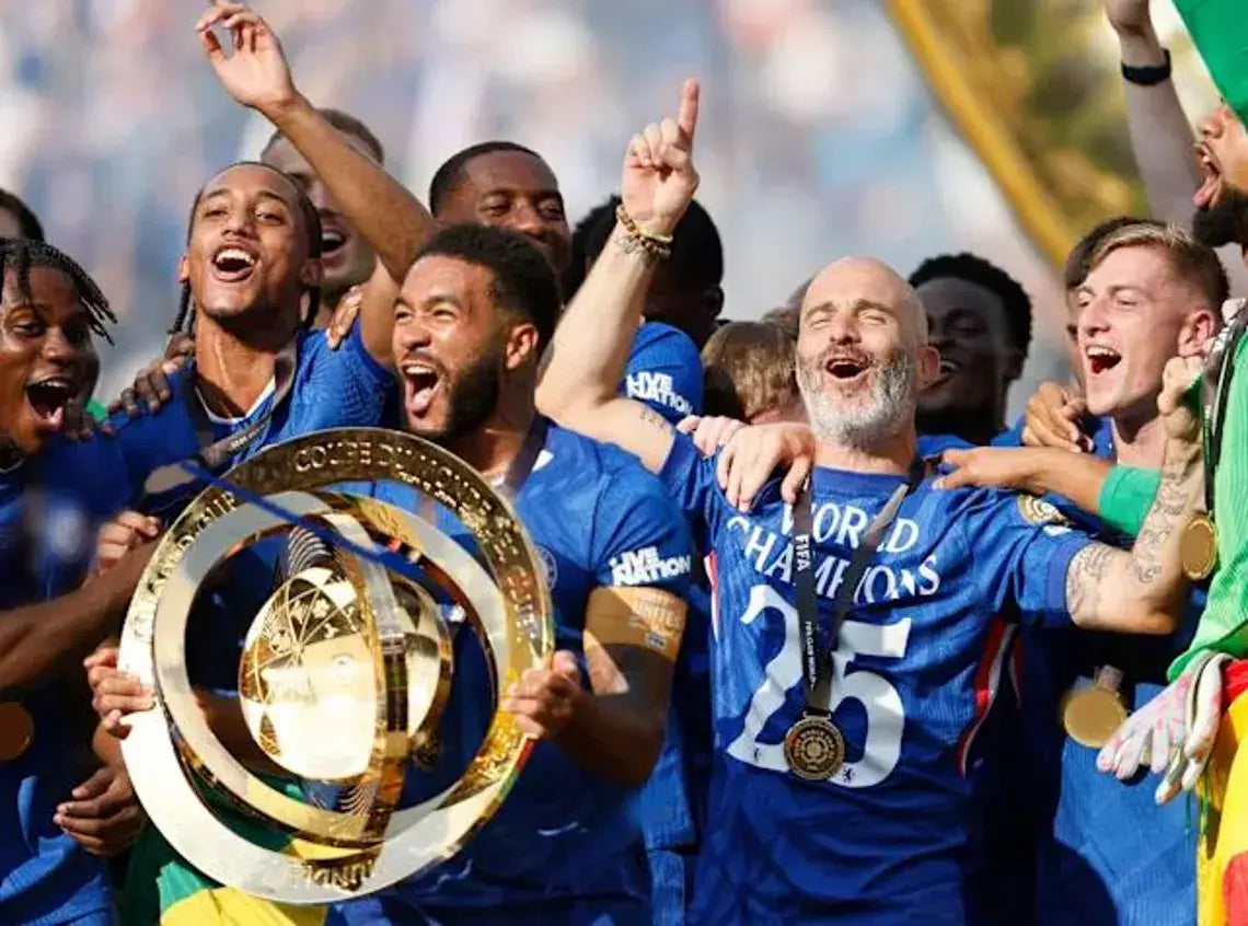 Chelsea Full Squad Signed 25/26 CWC Winners Jersey Shirt - COA - Signature Version