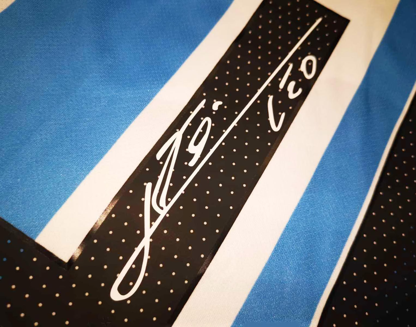 Lionel Messi Signed Argentina 21/22 Home Jersey Shirt - COA - Signature Version