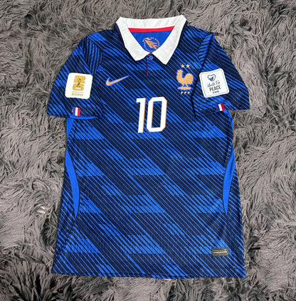 Kylian Mbappe Signed France 2026/27 Home Jersey Shirt - COA - Signature Version
