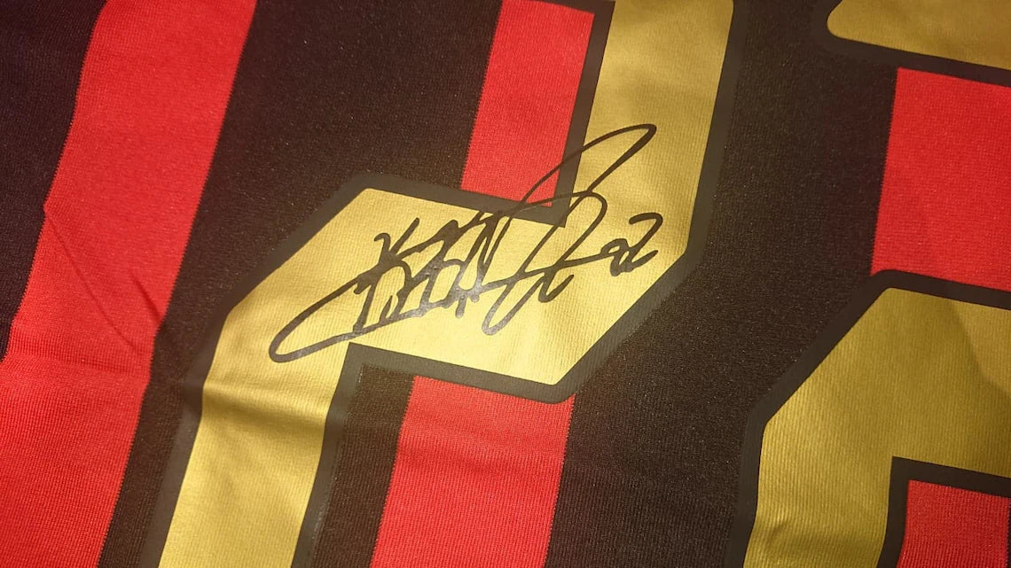 Kaka Signed AC Milan 06/07 Home Jersey Shirt - COA - Signature Version
