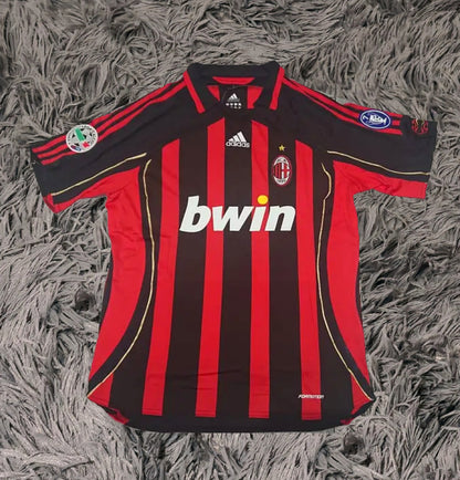 Kaka Signed AC Milan 06/07 Home Jersey Shirt - COA - Signature Version