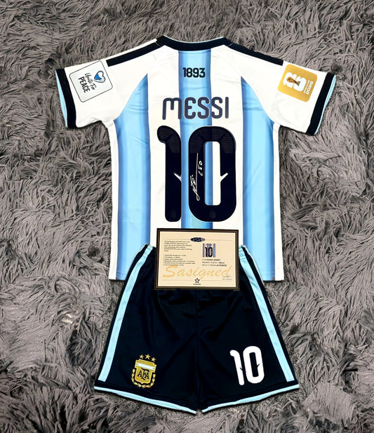 Lionel Messi Signed Argentina 2026/27 Home Jersey Shirt - COA - Signature Version