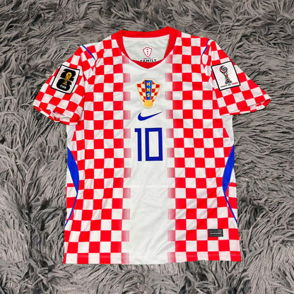 Luka Modric Signed Croatia 2026/27 Home Jersey Shirt - COA - Signature Version