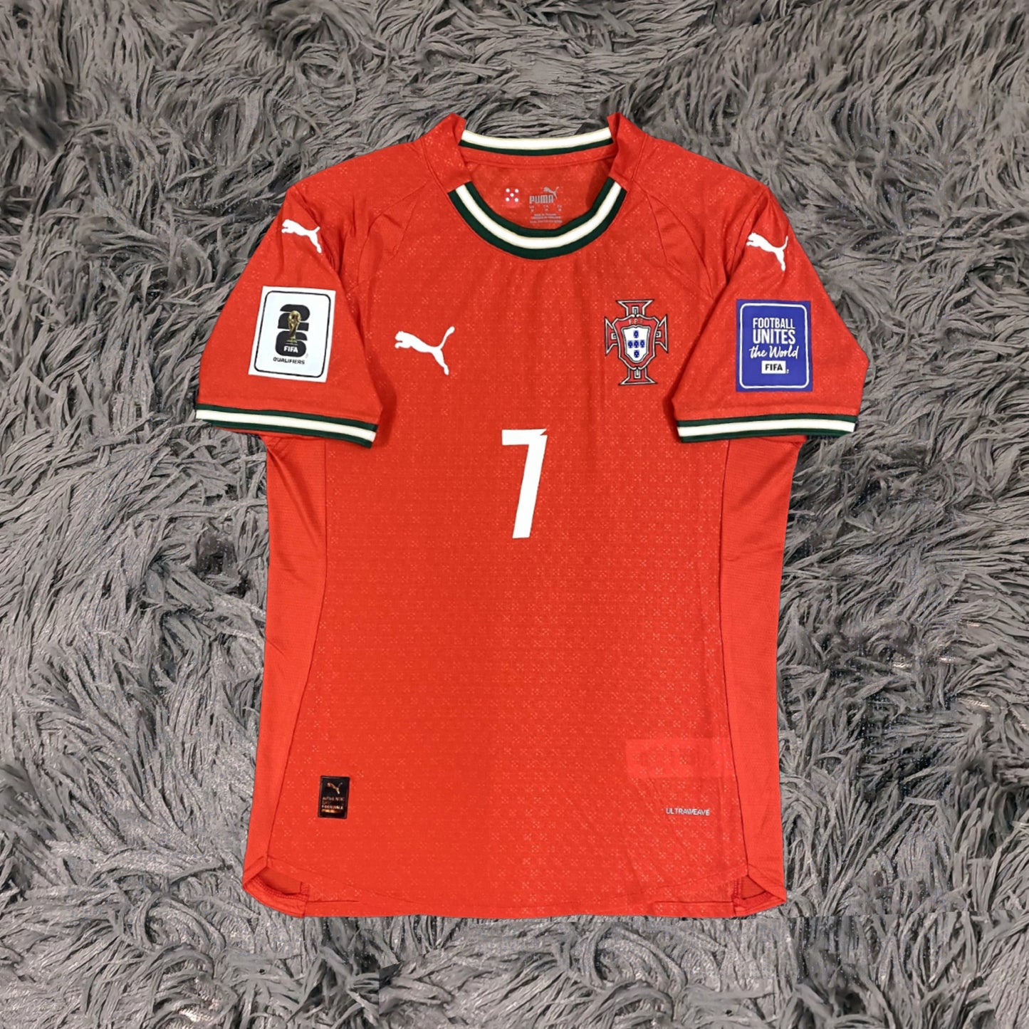 Cristiano Ronaldo Signed Portugal 25/26 Home Jersey Shirt - COA - Signature Version