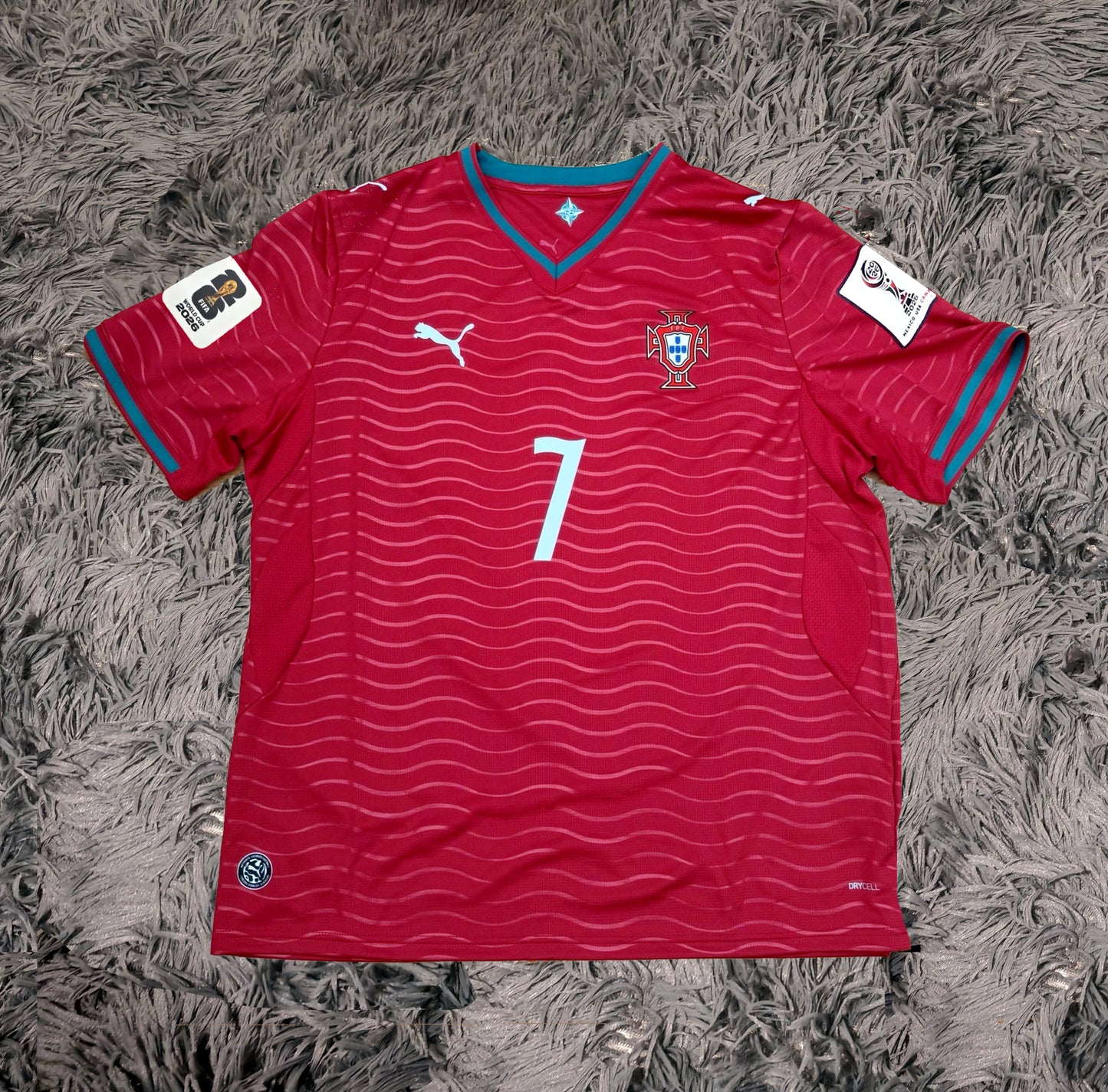 Cristiano Ronaldo Signed Portugal 2026/27 Home Jersey Shirt - COA - Signature Version