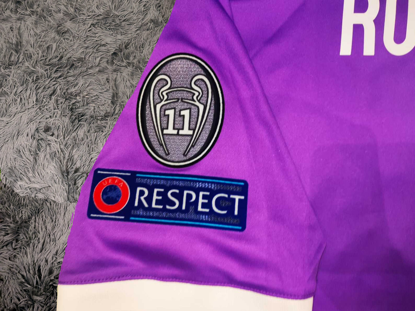 Cristiano Ronaldo Signed Real Madrid 17/18 Purple Away Jersey Shirt - COA - Signature Version