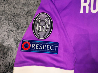 Cristiano Ronaldo Signed Real Madrid 17/18 Purple Away Jersey Shirt - COA - Signature Version
