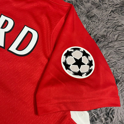 Steven Gerrard Signed Liverpool 04/05 Home Jersey Shirt - COA - Signature Version