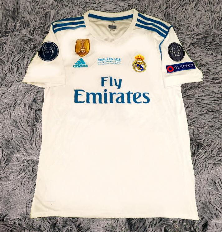 Cristiano Ronaldo Signed Real Madrid 17/18 Home Jersey Shirt - COA - Signature Version