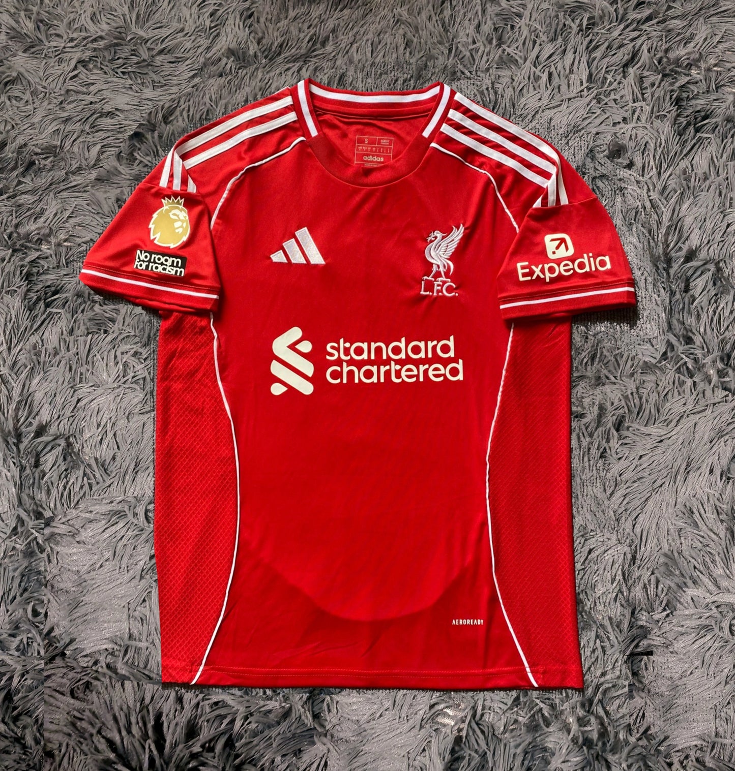 Mo Salah Signed Liverpool 24/25 Home Jersey Shirt - COA - Signature Version