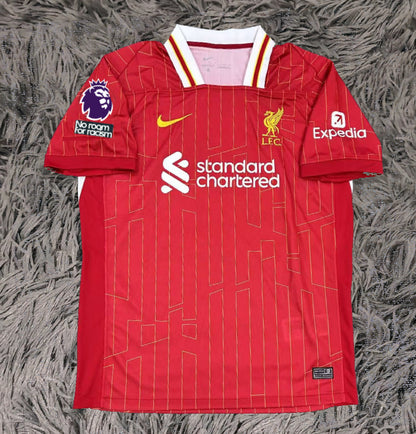 Mo Salah Signed Liverpool 24/25 Home Jersey Shirt - COA - Signature Version