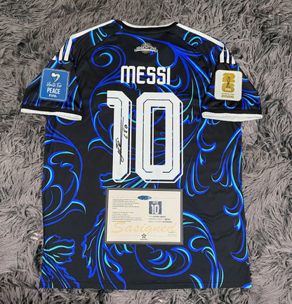 Lionel Messi Signed Argentina 2026/27 Away Jersey Shirt - COA - Signature Version