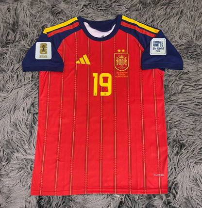 Lamine Yamal Signed Spain 2026/27 Home Jersey Shirt - COA - Signature Version
